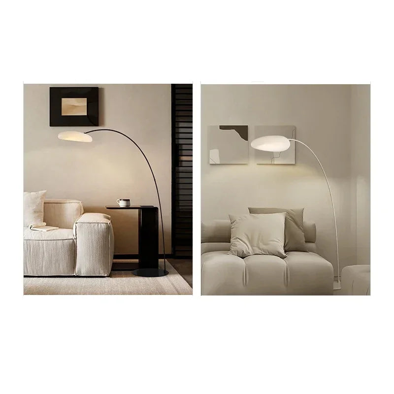 RONIN Fishing Floor Lamp Nordic Modern Family Living Room Beside The Sofa Creative LED Decorative Standing Light