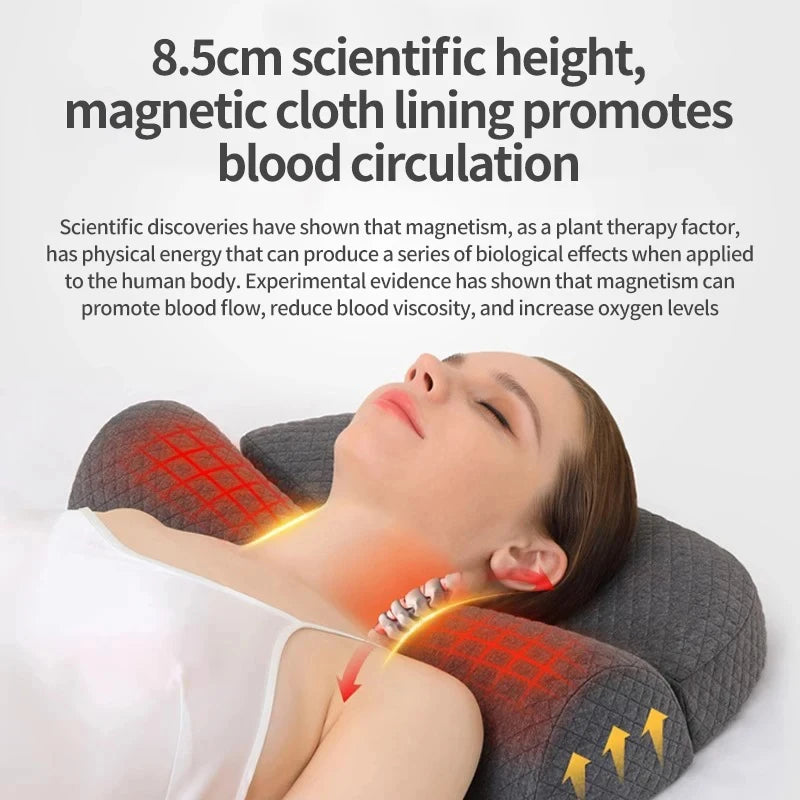 Memory Foam Contour Pillow, Bed Pillows for Side Sleeper Ergonomic Orthopedic Sleeping Pillow