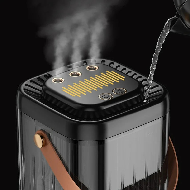 3L Air Humidifier 3 Nozzles Smart Cool Mist Humidifier For Home Bedroom Office night light USB Humidifier Diffuser