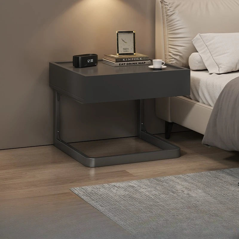 Simple Modern Night Table Storage Creative Nordic Aesthetic Luxury Nightstand Trendy Drawer Home Bedroom Furniture