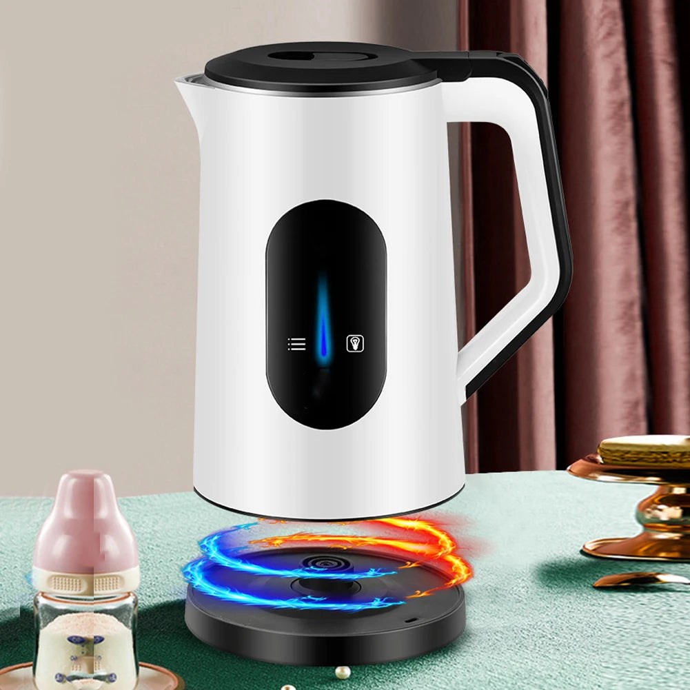 2.2L Electric Kettle with Temperature Control – Digital Display Hot Water Boiler