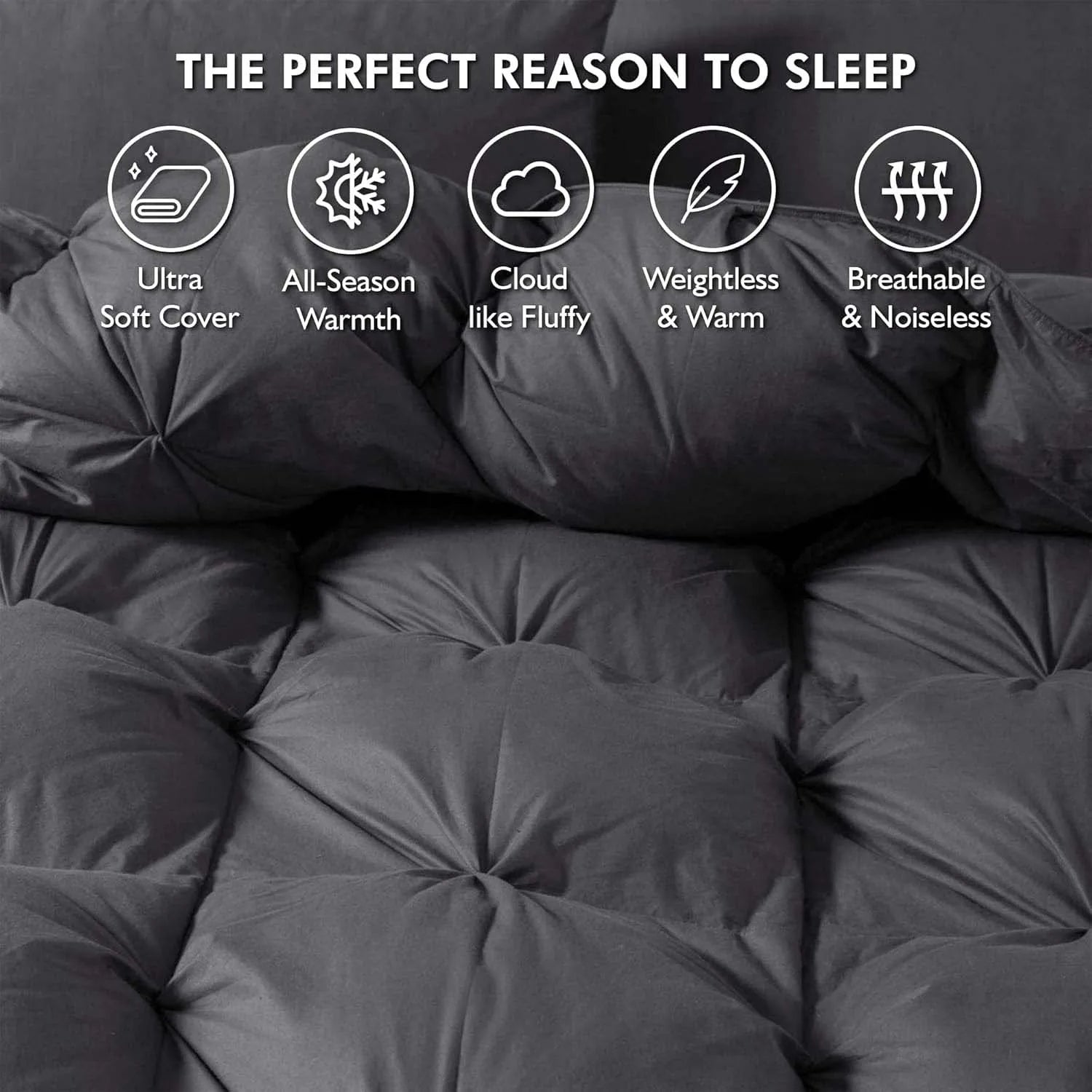 Twisted Flower Cotton Quilt Grey Microfiber Winter Quilt Thickened Quilt Warm Comforter Hotel Quilt