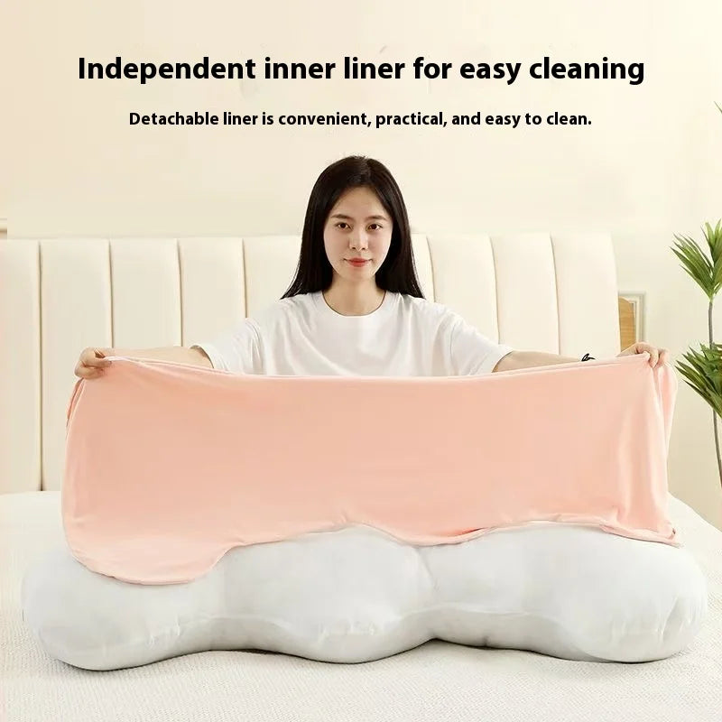 Four Season Universal Detachable and Washable ice Silk Women's Sleeping Leg Clip Long Pillow for Pregnant Women's Side Sleeping