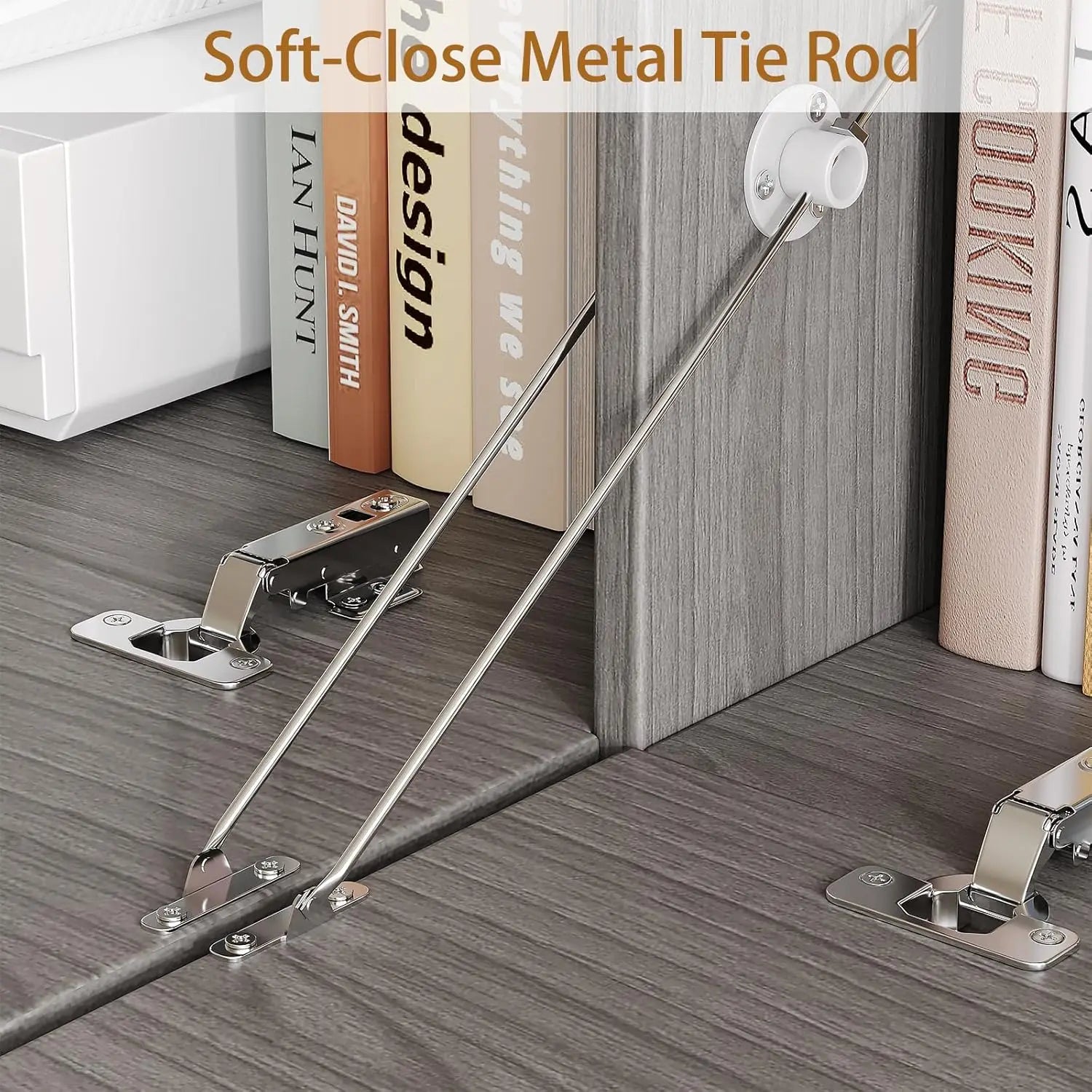 76.4' Modern TV Stand with 4 Drawers, Grey Storage Cabinet for Living Room, Bedroom