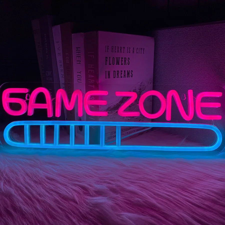 Arcade Led Neon Sign, Retro Arcade Icon, Used For Bedroom, Game Room, Man Cave Decor, The Best Arcade Gift For Teenage Boys.