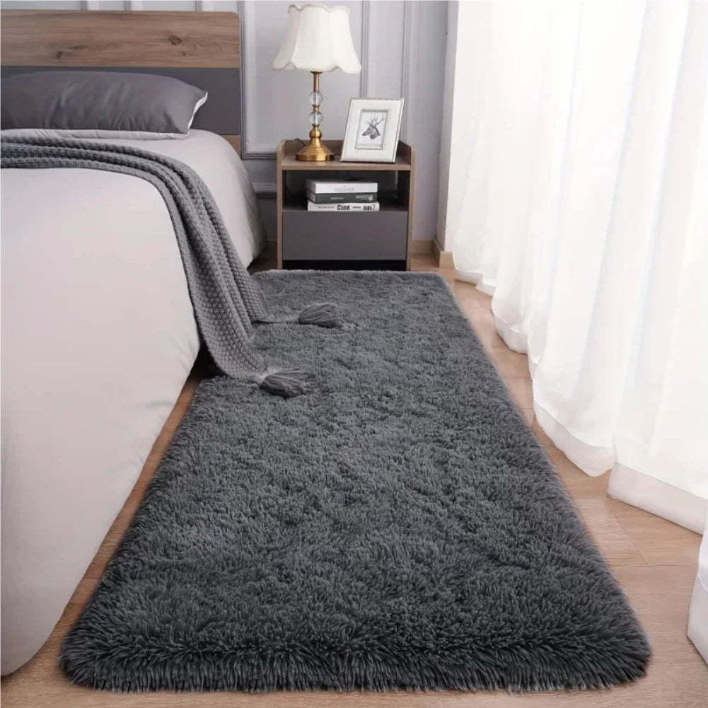 Living Room Rugs For Bedroom Home Decor in Multiple Colors Rugs  Ultra-Soft Plush Faux Durable & Machine Washable Hallway