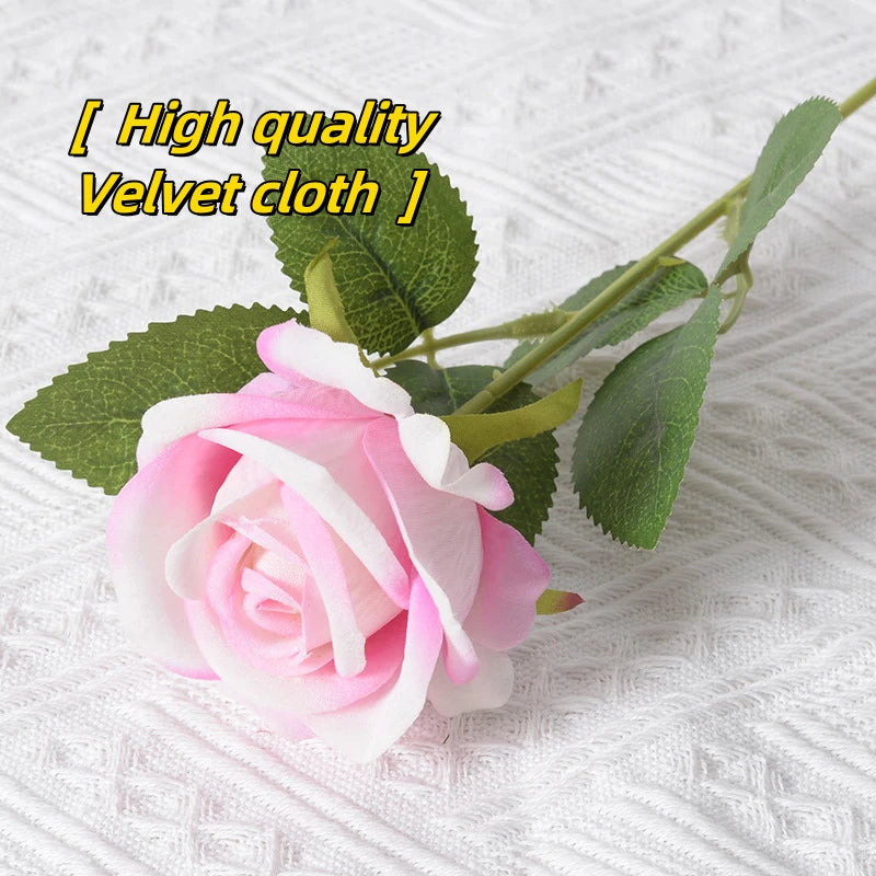 Artificial Rose Stems – 51cm Decorative Flowers (1 / 3 / 5 / 10 Pack)