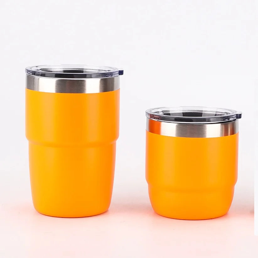 Creative Double-Wall Coffee Cup – 6oz / 8oz Vacuum Flask Tea Cup