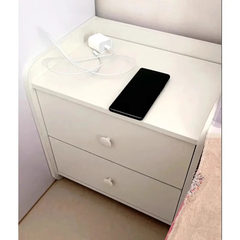 Bedside table Modern simple minimalist style Small storage locker Bedside table Bedroom bedside gap Small cabinet