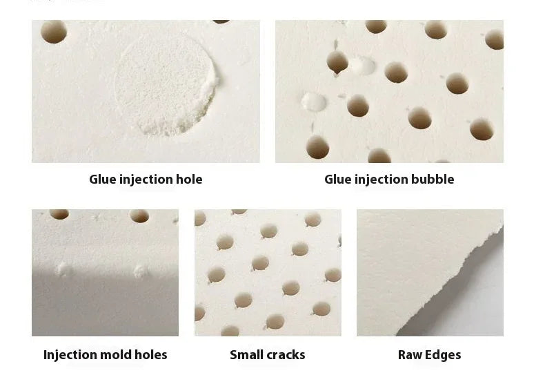 SRETNO Natural Latex Neck Pillow 2026 New Bubble Pillow for Home Use, Cervical Protection Sleep Aid for Adult Rubber Pillow Core