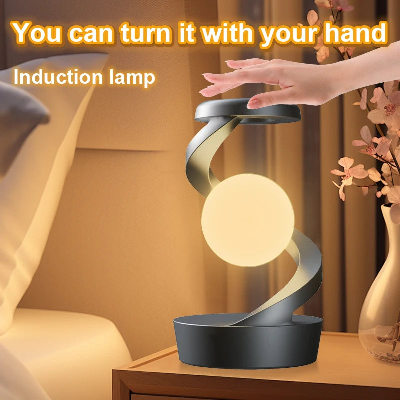 Charging LED Night Lamp with Motion Sensor Floating Bedside Rechargeable Table Lamp Lighting Modern party decorations lamps