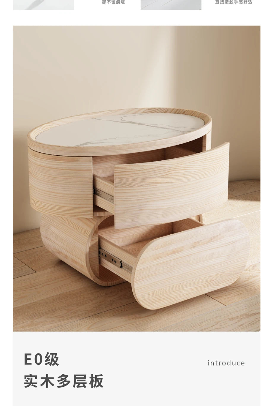 Minimalist Space Saving Bed Table SimpleLuxury Unique Design Nightstand Table Modern Nordic Mobilya Living Room Furniture