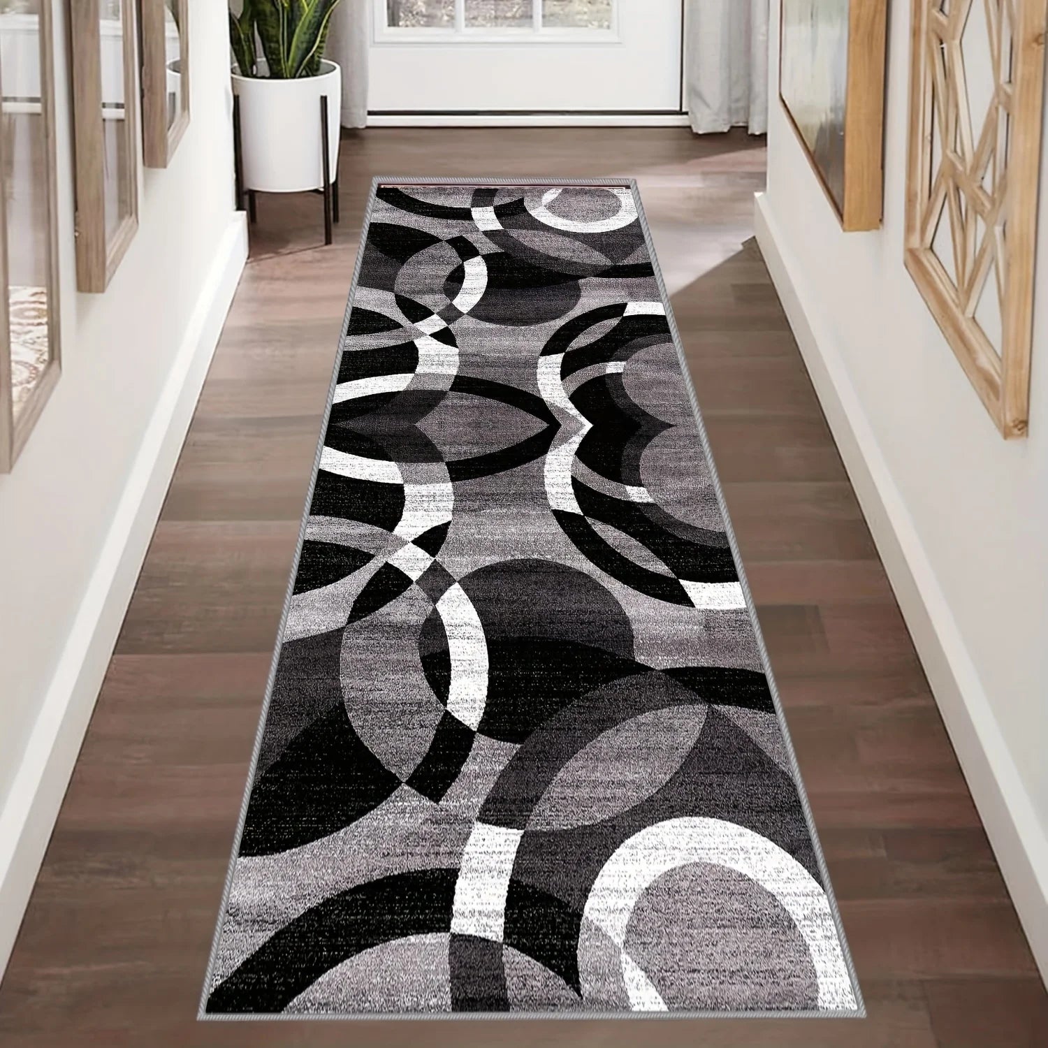 Modern Minimalist Carpet, Durable And Non-Slip, Long Runner Rug For Hallways, Bedside Rug For Bedrooms, Home Decor