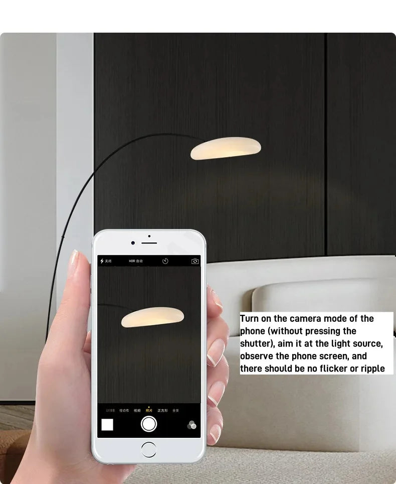 Creative Floor Lamp Modern Minimalist Standing Light Living Room Fishing Lamp Artistic Mood Lamp Bedroom LED Lighting Fixture