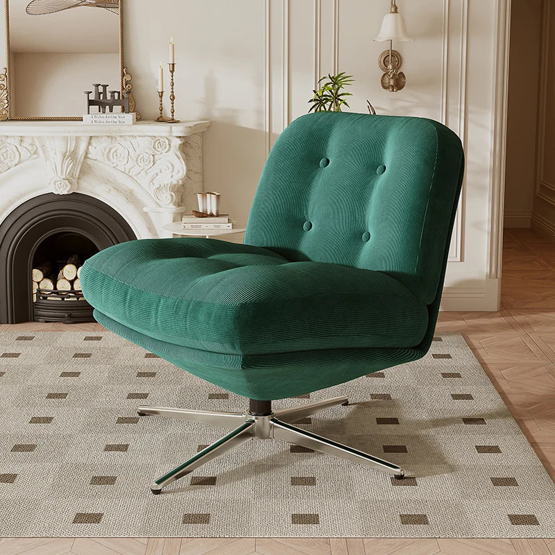 Light Luxury Single Sofa Chair – Bauhaus Medieval Leisure Accent Chair