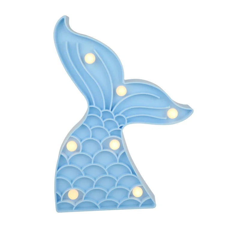 3D Rainbow LED Night Lights Cartoon Star Unicorn Flamingo Cloud LED Table Lamp For Kids Bedroom Decor New Year Gift Lighting