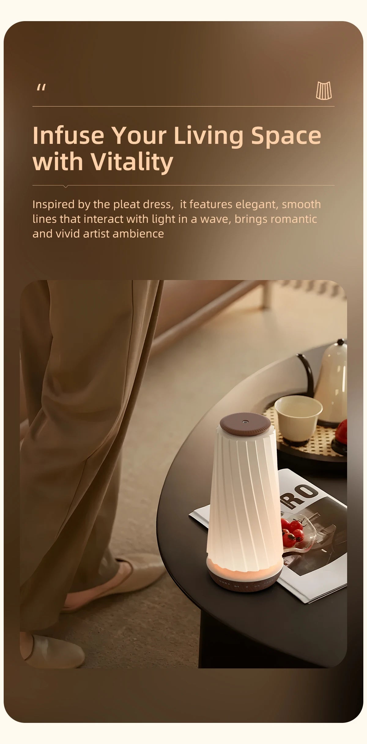 Smart Bluetooth Scent Diffuser with Night Light Air Freshener Aroma Machine for Home Hotel Office Automatic Aroma Diffuser