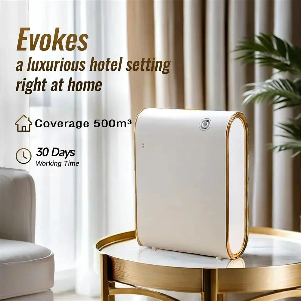 Smart Aroma Diffuser Waterless Scent Diffuser Intelligent Machine Air Fresheners for Home Hotel Scent Machine Room Fragrance