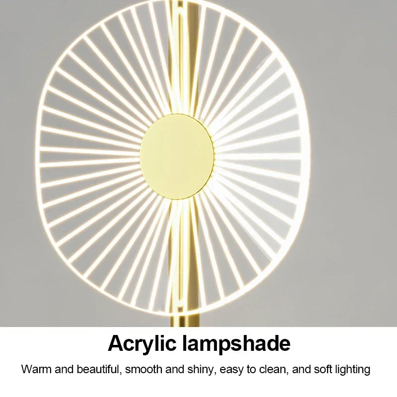 SAMAN Nordic Floor Lamp Modern Art Family Iiving Room Bedroom Creativity LED  Decorative Standing Light