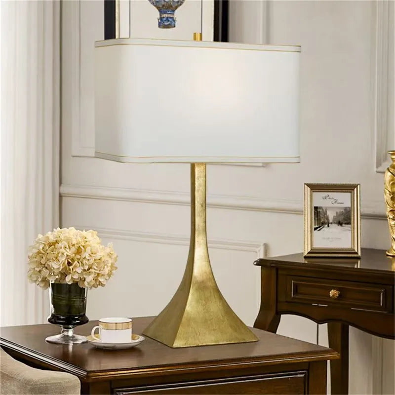 Contemporary Luxury Table Lamp LED Personality Creativity Living Room Bedroom Study Villa Hotel Bedside Household Desk Light
