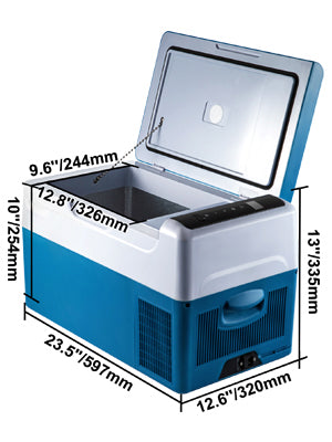 SucceBuy 20L 22L 35L 45L 55L Car Refrigerator Mini Fridge Freezer Portable Compressor Cooler 12/24V DC 110-240V Ice Box